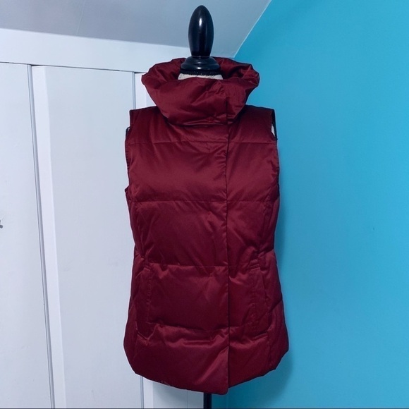 J. Jill Down-Filled Vest - Cranberry - Picture 1 of 6